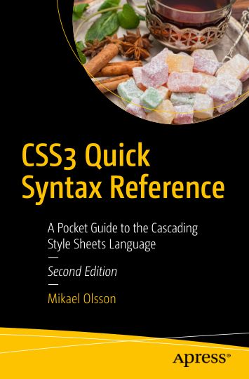 the book CSS3 Syntax Reference