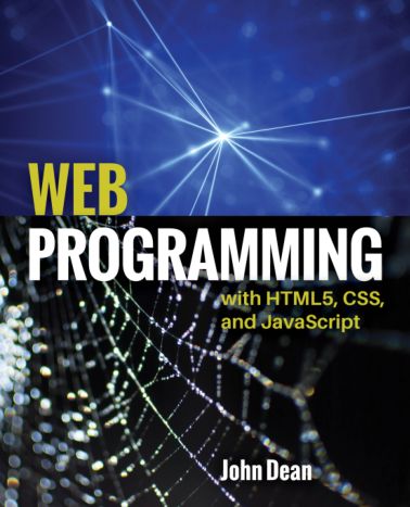 the book Web Programming with HTML5, CSS3, JavaScript